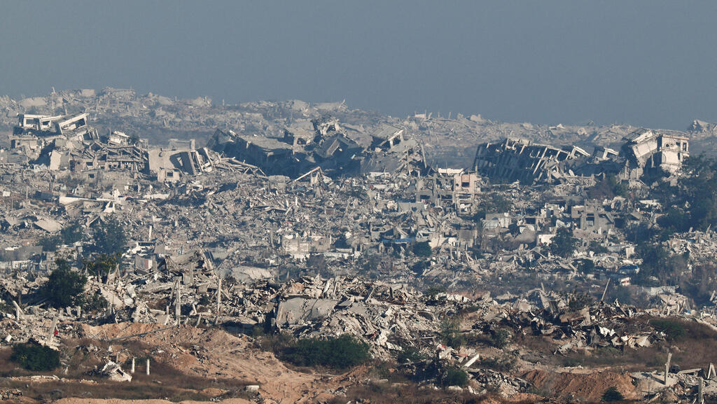 Vast areas of Gaza have been reduced to rubble amid the ongoing war between Israel and Hama (Photo: REUTERS/Amir Cohen) עזה