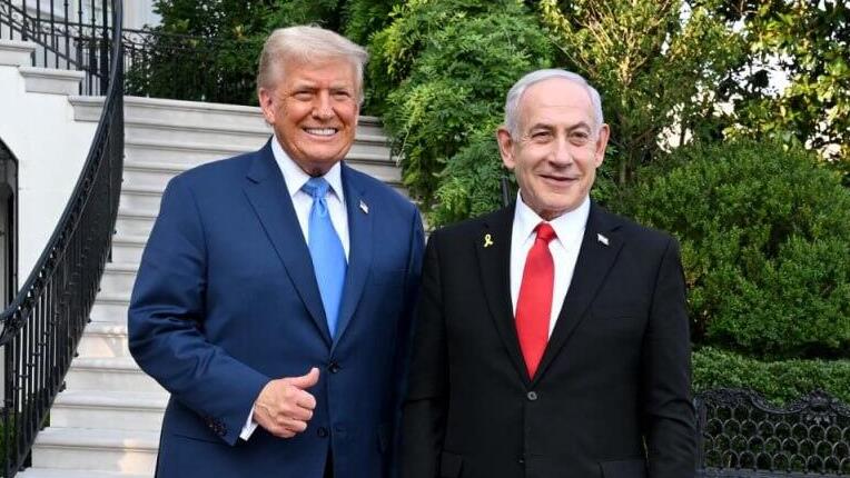 פגישתם של ראש הממשלה בנימין נתניהו ונשיא ארה"ב דונלד טראמפ בוושינגטון