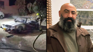 רכבו השרוף של ודיע אל-ג'בערי