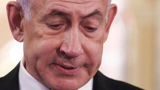 ראש הממשלה בנימין נתניהו מדבר עם עיתונאים בבית הלבן וושינגטון ארה"ב