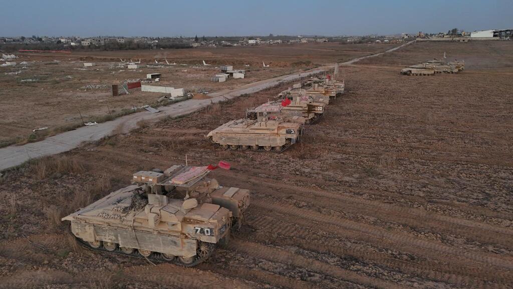 פעילות צוות הקרב של חטיבת גבעתי בצפון הרצועה