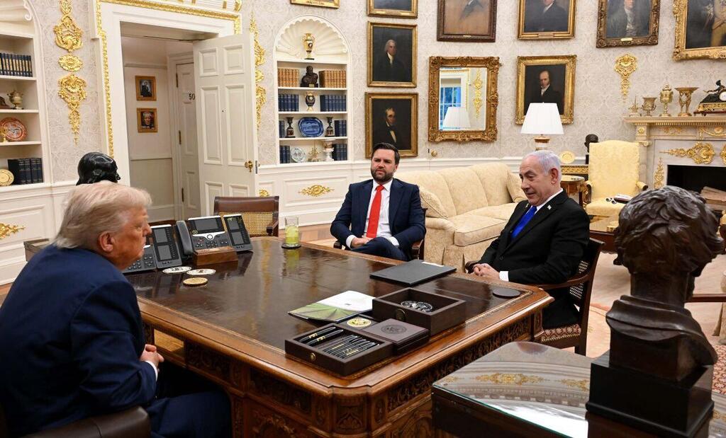 הפגישה השנייה בין נתניהו לטראמפ