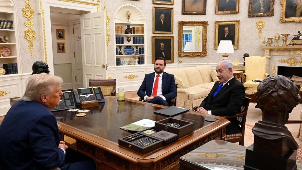 הפגישה השנייה בין נתניהו לטראמפ