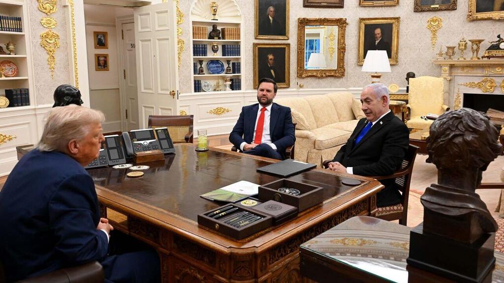 הפגישה השנייה בין נתניהו לטראמפ