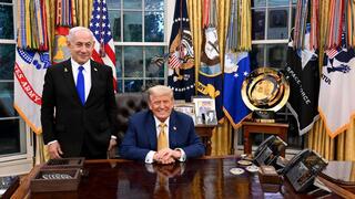 הפגישה השנייה בין נתניהו לטראמפ