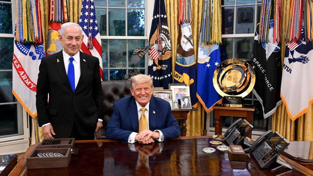 הפגישה השנייה בין נתניהו לטראמפ