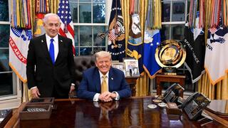 הפגישה השנייה בין נתניהו לטראמפ