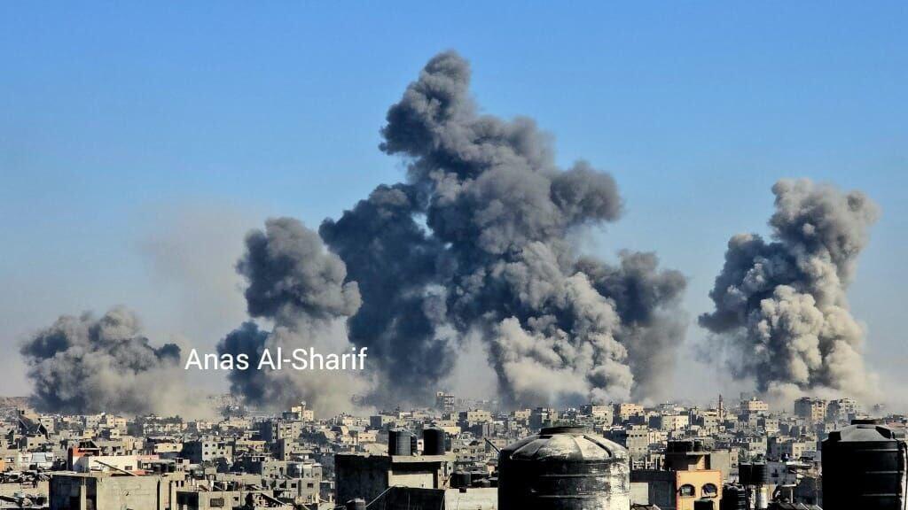 חגורת אש באזור בית חאנון