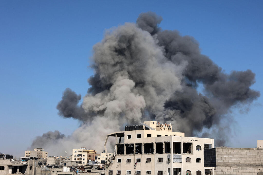 תקיפות בשכונת תופאח בעיר עזה