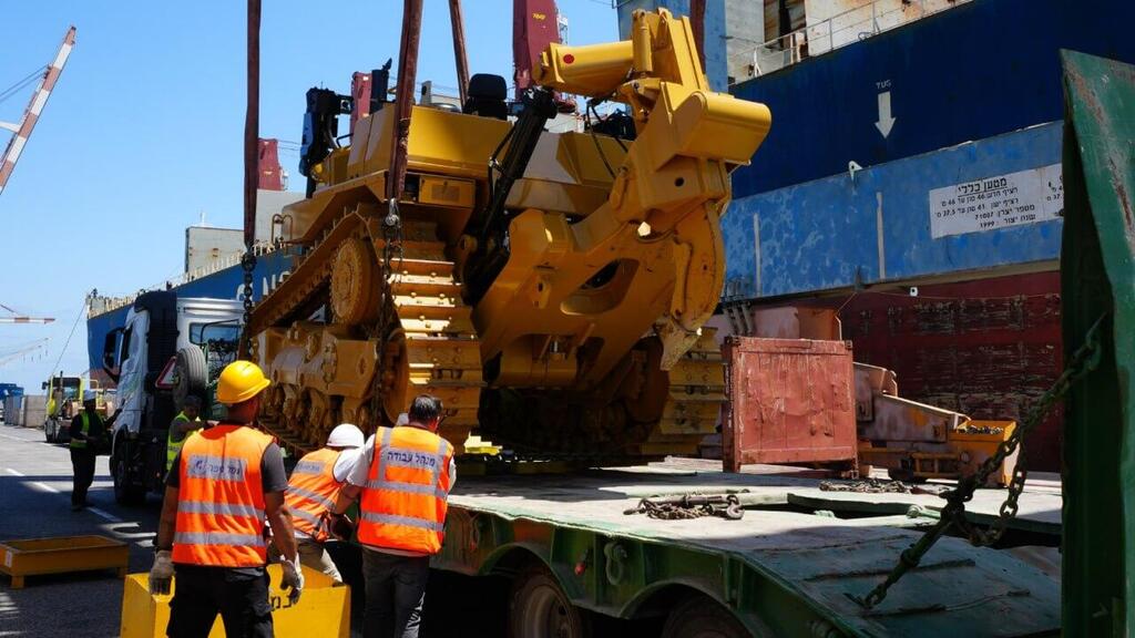 משלוח דחפורי ה-D9 מארצות הברית, ששוחרר ע"י הממשל האמריקני, הגיע לישראל