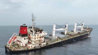 רגע התקיפה של ספינת המשא Eternity C