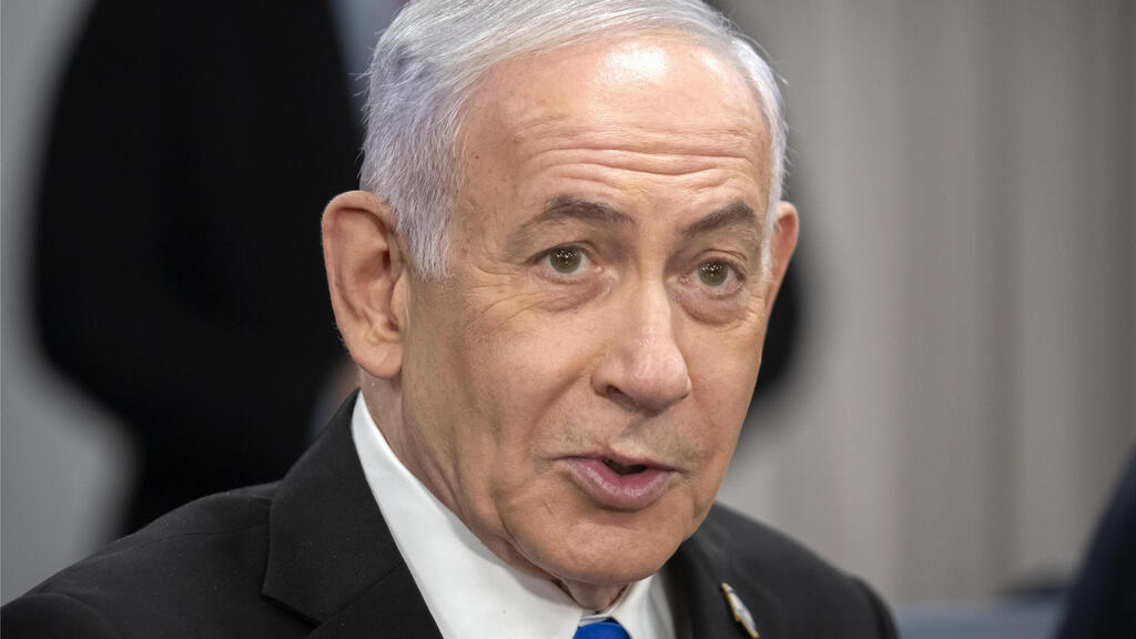 ראש הממשלה בנימין נתניהו בפגישתו עם שר ההגנה של ארה"ב פיט הגסת'