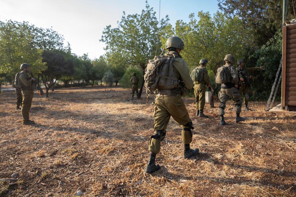תיעודים מהתרגיל האוגדתי של אוגדה 210 במרחב רמת הגולן
