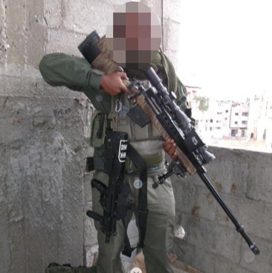 תמונת חייל שפרסמו בעמוד ה-X של קרן הינד רג'אב