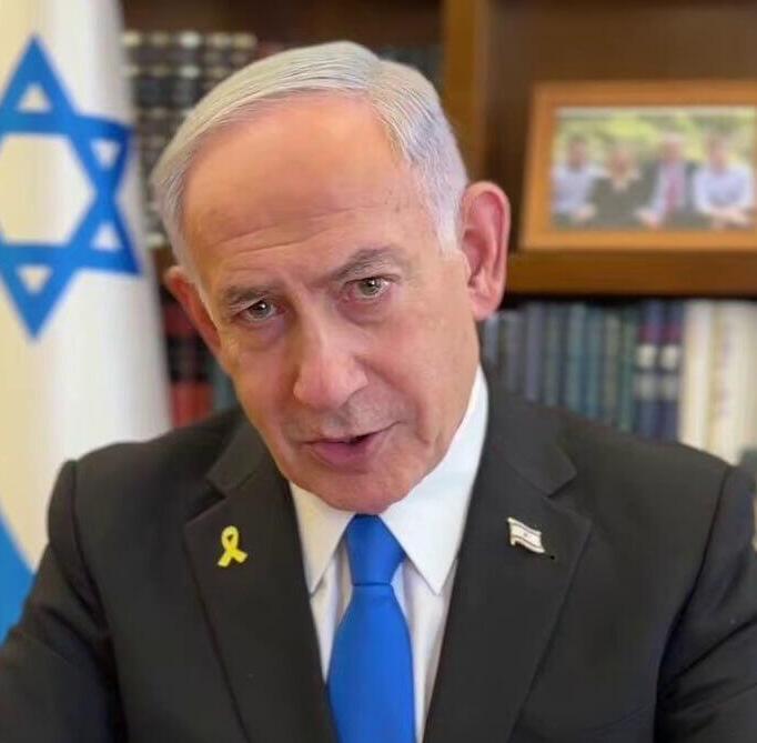 Prime Minister Benjamin Netanyahu appears in a self-produced English-language video (Photo: Spokesman, Prime Minister's Office) ראש הממשלה נתניהו בסרטון לרשתות החברתיות