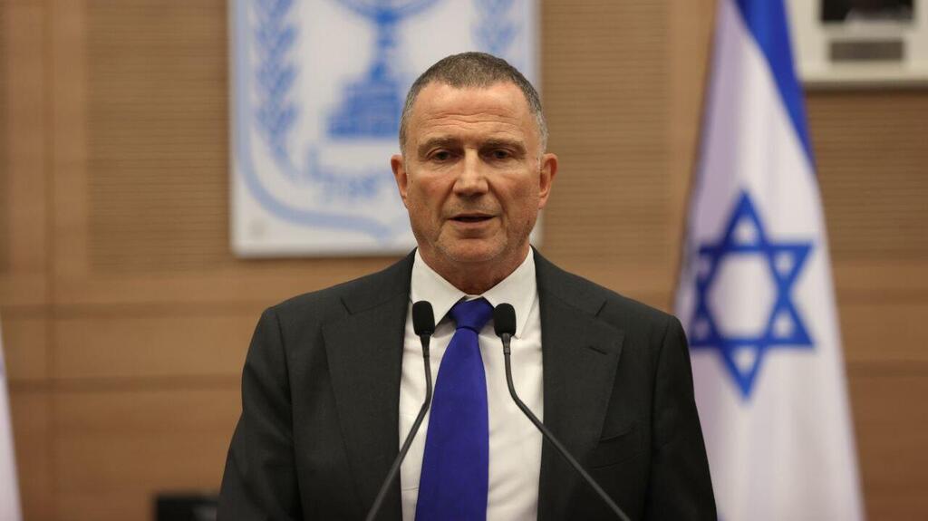 Юлий Эдельштейн в кнессете (Фото: Алекс Коломойский) הצהרה של ח"כ יולי אדלשטיין בנושא חוק הגיוס