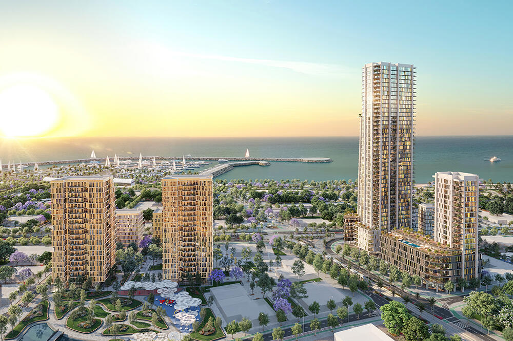 Gindi's Vogue project in Tel Aviv (Illustation: Viewpoint) פרויקט ווג