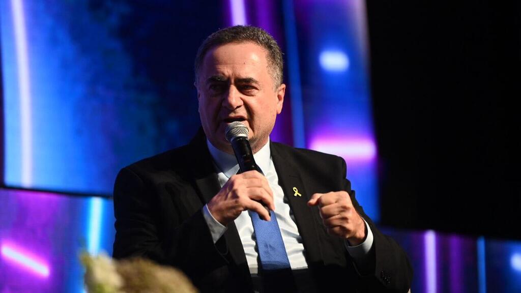 Defense Minister Israel Katz (Photo: Yair Sagi) ישראל כ"ץ בועידת השלטון המקומי