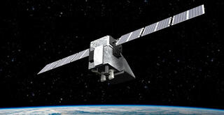 A significant gap in the ability to monitor methane emissions. Artist’s rendering of the MethaneSAT satellite in space