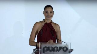 גל גדות בטקס פתיחת פסטיבל הקולנוע ירושלים