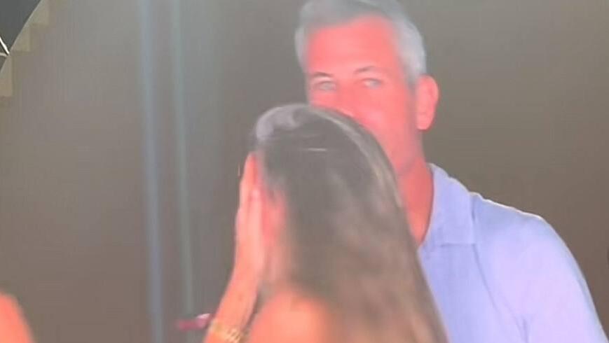 הזוג בהופעת קולדפליי בבוסטון