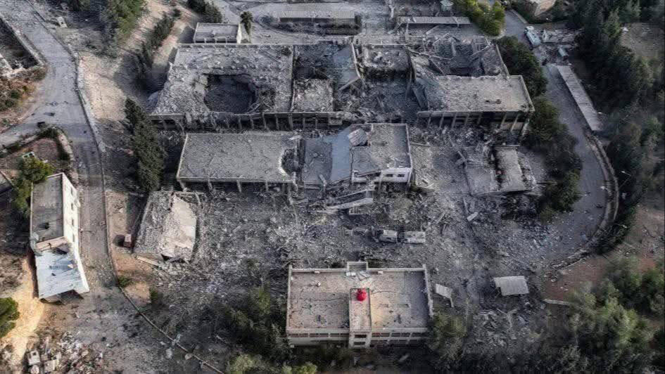 מבנה משרד ההגנה שהותקף בדמשק, סוריה