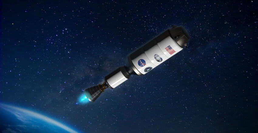 Now part of the long list of canceled nuclear space projects. Artist's rendering of the DRACO nuclear spacecraft (Photo: NASA) Now part of the long list of canceled nuclear space projects. Artist's rendering of the DRACO nuclear spacecraft