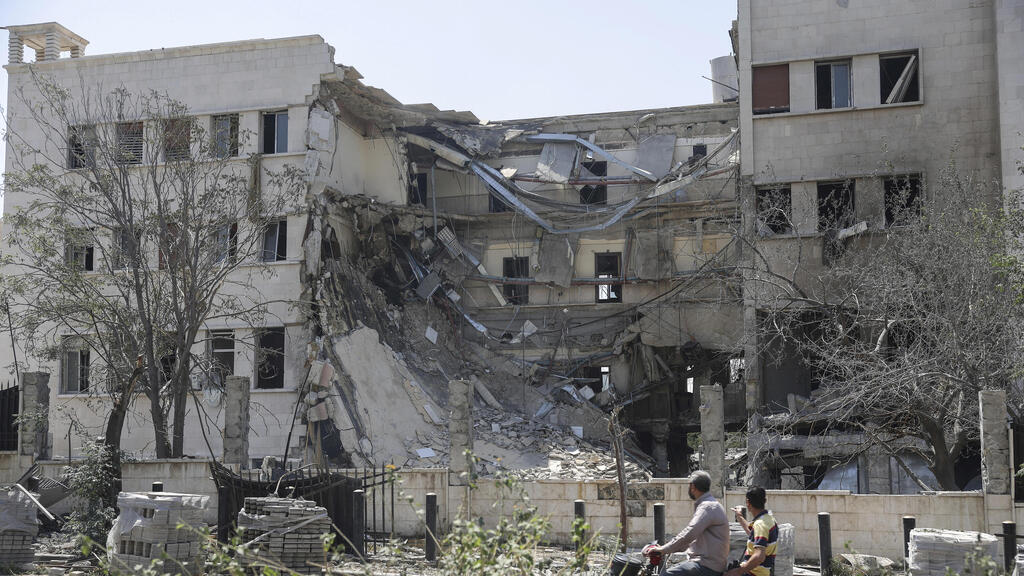 דמשק סוריה, בניין משרד ההגנה הסורי