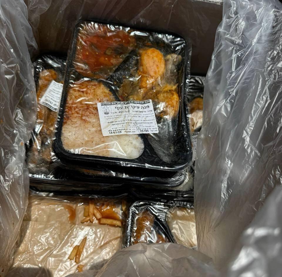 הארוחות שמוגשות לחיילי מחנה 80