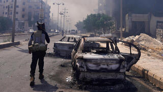 לוחמים בדואים ב א-סווידא סווידא מעוז הדרוזים דרוזים ב סוריה