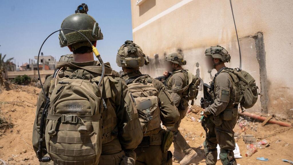 צוות הקרב של חטיבת הצנחנים בלחימה בחאן יונס