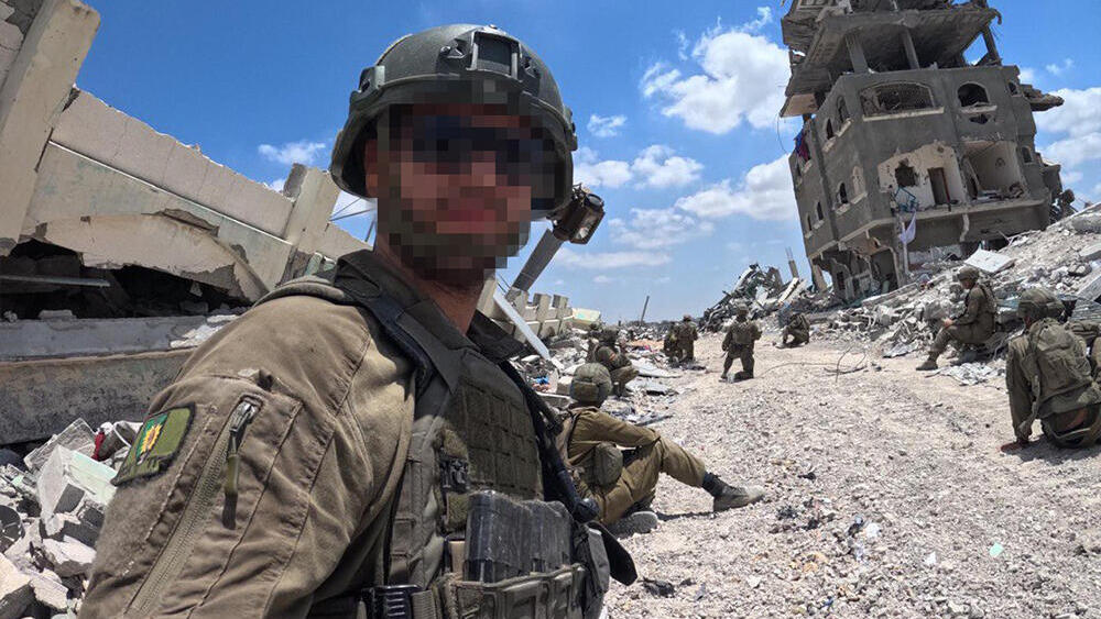 סמל נ' נפצע בעזה וניצל מהטיל האיראני בסורוקה