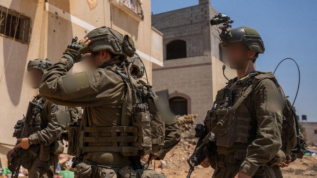 צוות הקרב של חטיבת הצנחנים בלחימה בחאן יונס