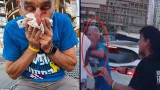  בן 73 שהפגין למען החטופים בתל אביב הותקף על ידי רוכב אופנוע