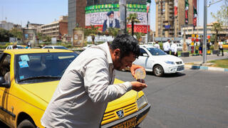 איראן טהרן גל חום