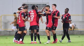 שחקני הפועל ירושלים חוגגים