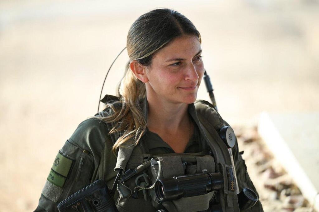 ATenente-coronel Or Ben Yehuda, a primeira mulher a comandar um batalhão de infantaria no Corpo de Defesa de Fronteira das FDI סא"ל אור בן יהודה