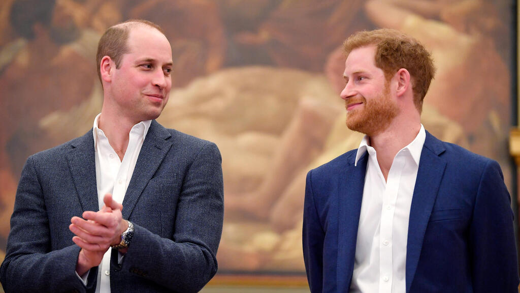 William and Harry (Photo: Toby Melville - WPA Pool/Getty Images) הנסיך הארי הנסיך וויליאם