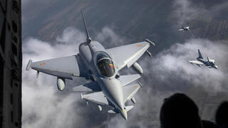 מטוסי קרב יורופייטר טייפון של ספרד ו איטליה ארכיון 2023 