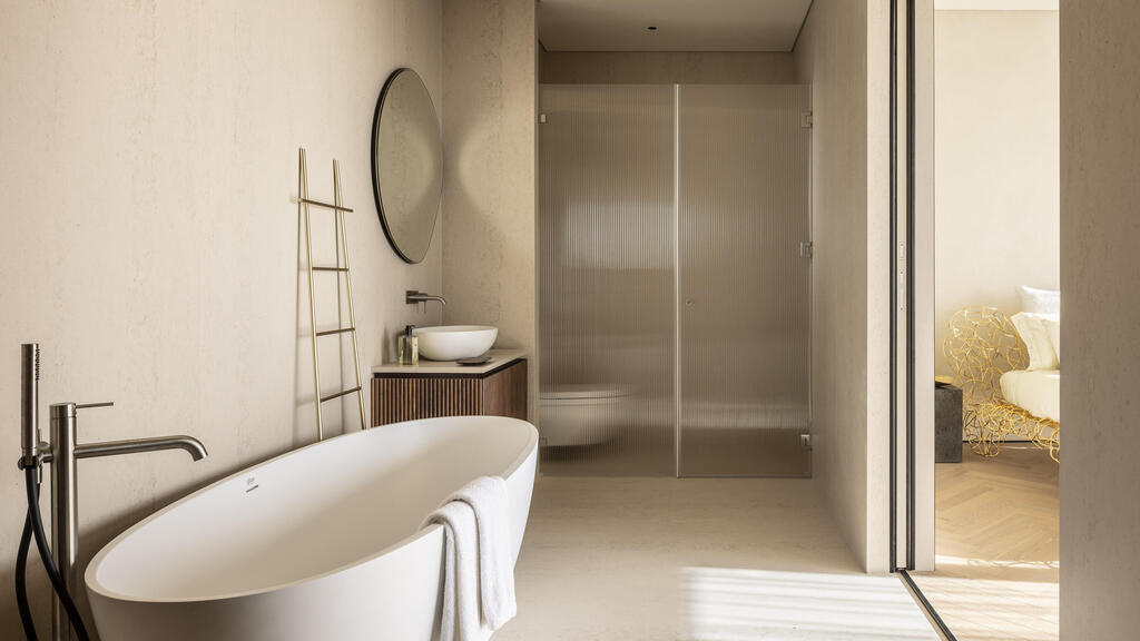 פנטהאוז במגדלי בבלי, אדריכלות: גל נאור, ריהוט: אריק בן שמחון