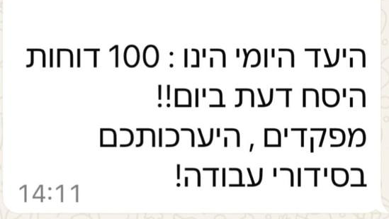 התכתבויות משטרת אילת על מכסת דו"חות תנועה