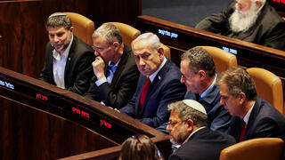 ראש הממשלה ביבי בנימין נתניהו במליאת הכנסת