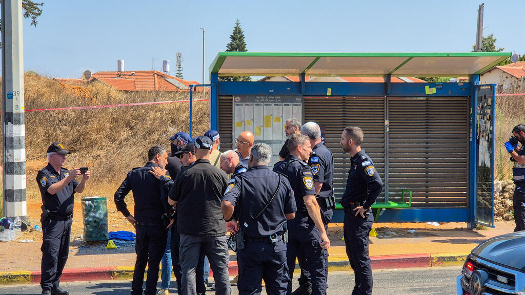 זירת פיגוע הדריסה בכפר יונה