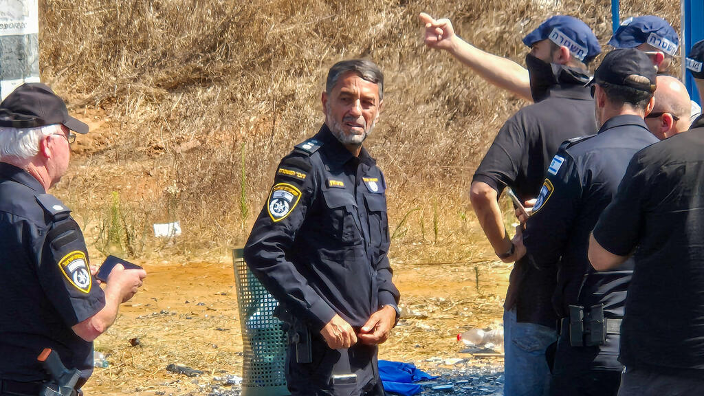 זירת פיגוע הדריסה בכפר יונה