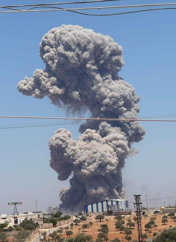 Massive blast rocks Syrian's northwestern Idlib province, leaving numerous casualties פיצוץ סוריה אידליב יותר מ 100 פצועים