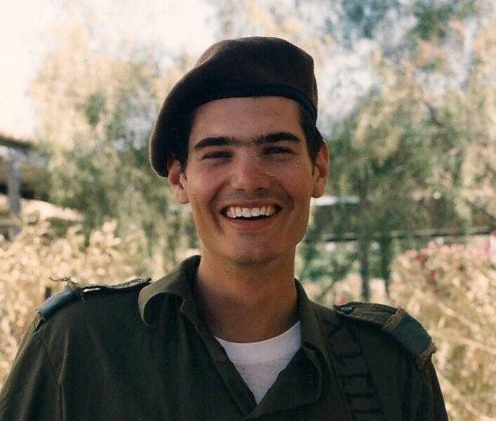 Joel Chasnoff during his military service 