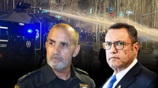 הפגנת החרדים נגד חוק הגיוס בירושלים,  משה ליאון, דני לוי
