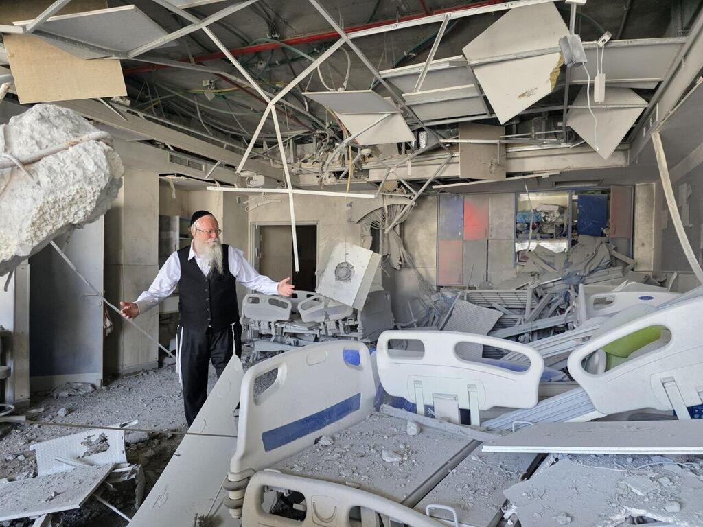 ALEH’s Bnei Brak campus took a direct hit from an Iranian ballistic missile (Photo: Courtesy) ALEH’s Bnei Brak campus took a direct hit from an Iranian ballistic missile