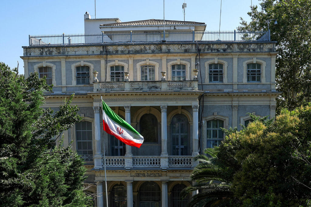 General view of the Iranian Consulate where Iran holds nuclear talks with so-called E3 group of France, Britain and Germany, in Istanbul, Turkey, July 25, 2025 