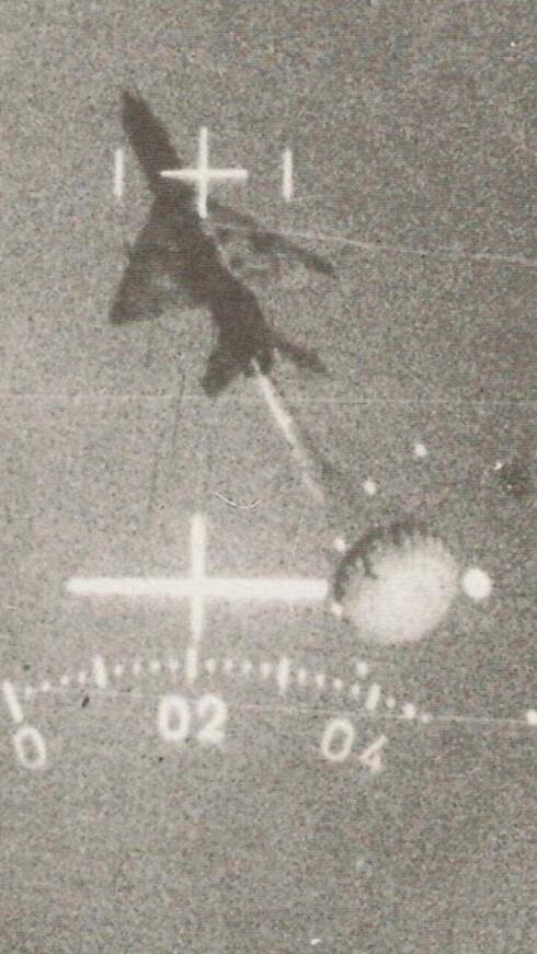 מיג 21 מצרי שהופל על ידי גיורא אפשטיין במהלך מלחמת יום הכיפורים